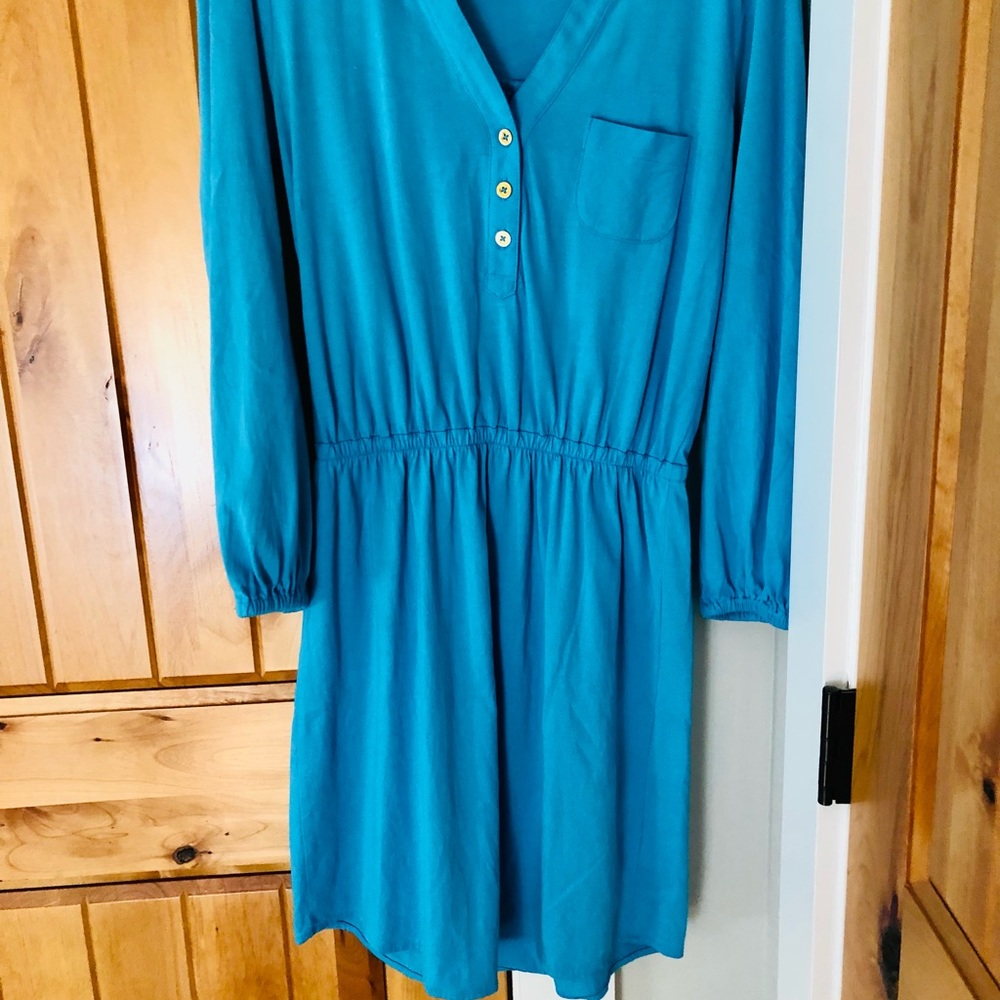 Lilly Pulitzer blue cotton dress